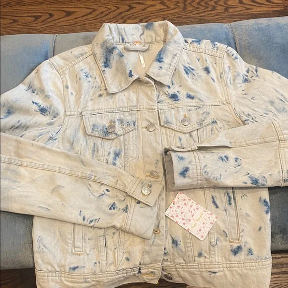 Free People Rumors Denim Jacket XS - Picture 5 of 7